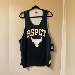 Under Armour Black Reversible Pinnie Project Rock